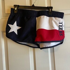 Texas flag shorts